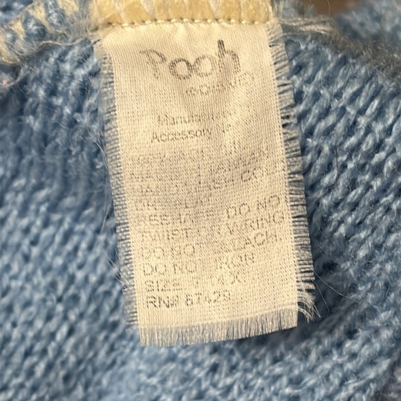 VINTAGE DISNEY WINNIE THE POOH Kids WINTER HAT BEANIE PRE OWNED - Picture 11 of 11